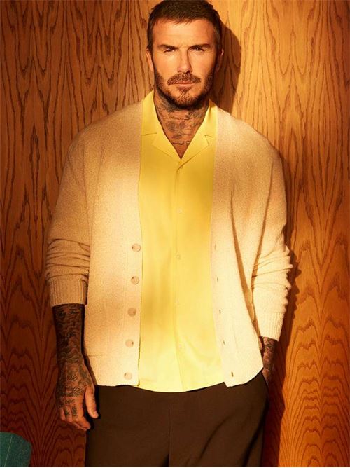 Cardigan in misto cotone BOSS by Beckham Hugo Boss | 50563597105